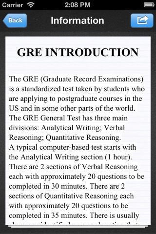 GRE Math Test screenshot 2