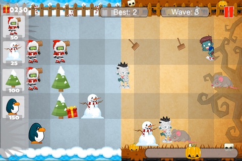 Christmas vs Halloween Defense screenshot 2