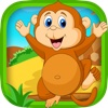 A Hungry Monkey - Sweet Banana Crunch n Flip Puzzle Game