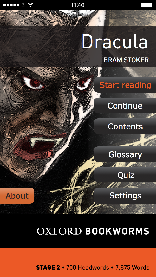 Dracula: Oxford Bookworms Library, Stage 2 Screenshot 1
