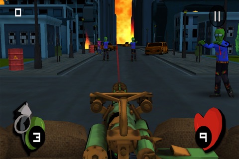 Mini Gun vs Zombies 3D screenshot 3