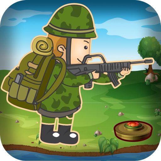 Jumper Landmine Mission War – Free version icon