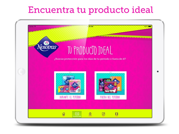 Nosotras Recomendador de productos