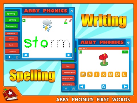 Abby Phonics - First Kids Words HD Free screenshot 4
