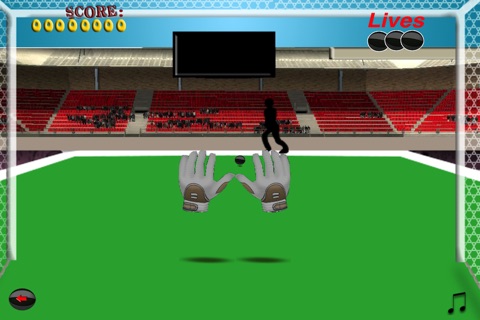 A Stickman Goalie Shootout Free Version : Save the Penalty Kick Goalkeeper! screenshot 3