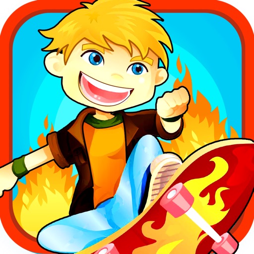 Awesome Skater City Rush Free - Extreme Fun Running Game for Teen-s Kid-s and Adult-s Icon