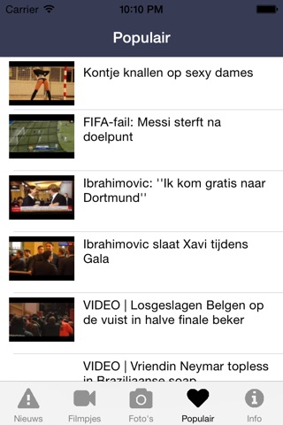 Voetbalfreaks screenshot 4