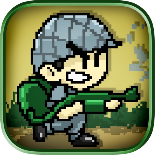 Army Mini Pixel Commando Brigade: Bug Killer Soldier Warriors iOS App