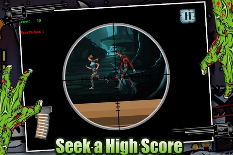 Zombie Attack Sniper Shooting Game PRO screenshot 4