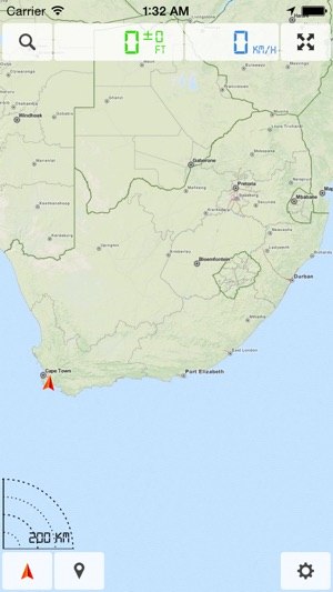 South Africa - Offline Map & GPS Navigat