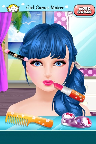 Girls Sports Makeover - Cheerleader Salon screenshot 3