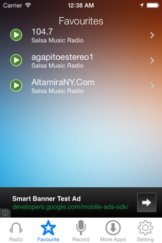 Salsa Music Radio Recorder screenshot 3