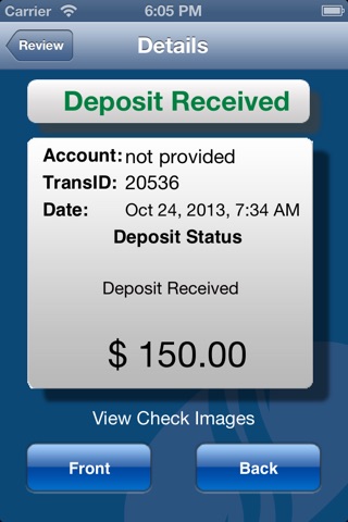 ezDeposit screenshot 3