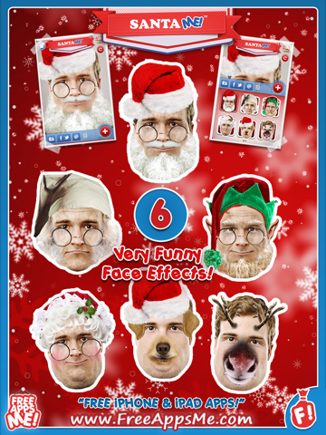 Santa ME! HD - Easy to Christmas Yourself with Elf, Ruldolph, Scrooge, St Nick, Mrs. Claus Face Effects! screenshot 3