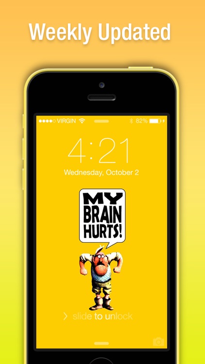 Awesome Funny Wallpapers for iPhone, iPad & iPod - Cute & Fun for the Whole Family :) screenshot-3