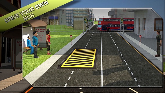 バスの運転手の3Dシミュレータ - エクストリーム駐車場の挑戦、ティーンや子供のための病みつき駐車場のおすすめ画像3