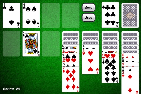 Free Solitaire - Simple, Vegas, and TIme Scoring screenshot 2