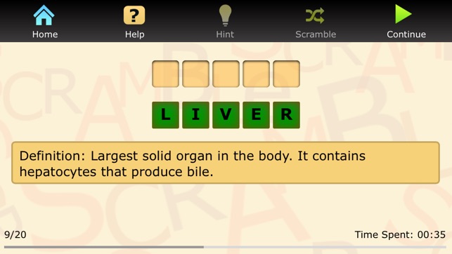 Med Term Scramble(圖2)-速報App