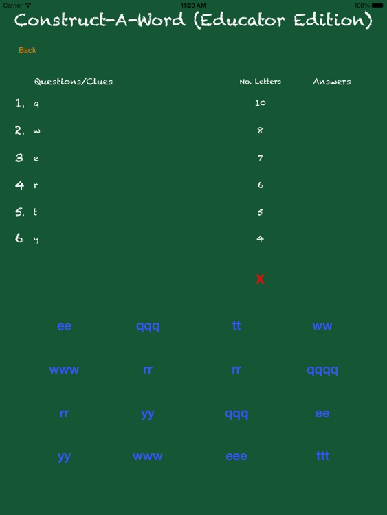 Construct-A-Word (Educator Edition)
