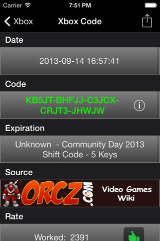 Shift Codes for Borderlands 2 Pro screenshot 3