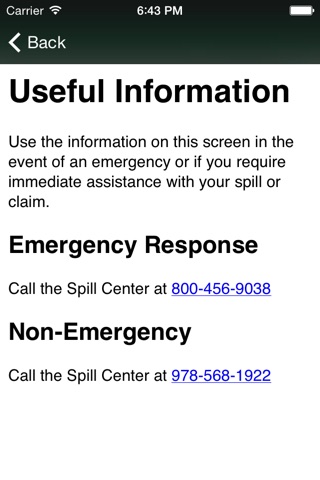 Spill Center Mobile screenshot 3