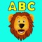 Learn ABC reading, writing, and listening skills with zoo animals