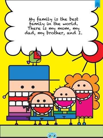 My Family - Another Great Children's Story Book by Pickatale HD screenshot 2