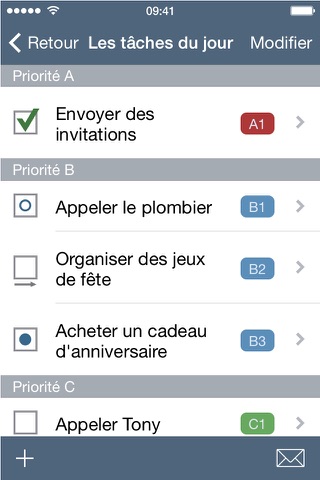 Benjamin – Task Manager and Calendar Inspired by Benjamin Franklin for iPhone screenshot 2