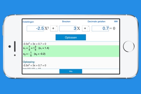 Quadratic Equation Solver with Steps screenshot 2