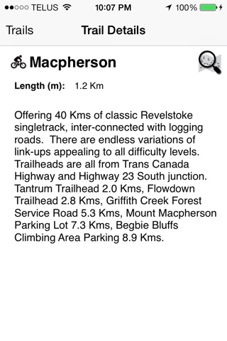 Revelstoke MTB Trail Guide screenshot 2