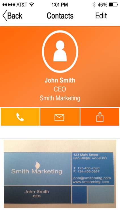 Instant Customer Business Card Scanner screenshot-4