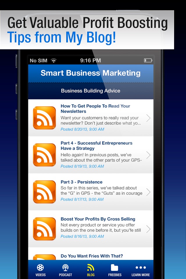 Smart Marketing Ideas: Jim Palmer The Newsletter Marketing, B2B Marketing Guru, Marketing Strategies for Business to Business Marketing screenshot 3