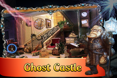 Ghost Castle Hidden Objects Game : Hidden Object Game in Dark,Horror and Mysterious Night screenshot 4