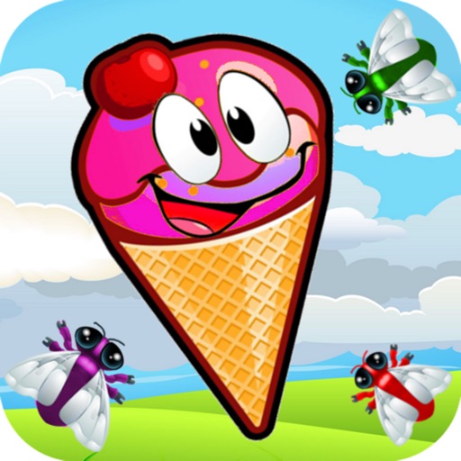 Scoops! - Little Summer Frozen Snow Cones Vs. Crazy Flying Insect Game iOS App