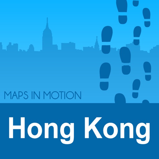 Hong Kong on foot : Offline Map icon