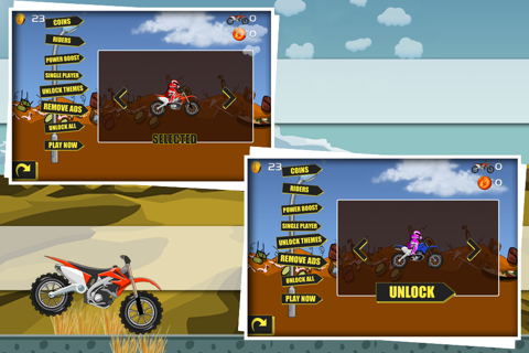 Moto X Trail Race - Extreme Motorcross Stunt Rider Free Game screenshot 2
