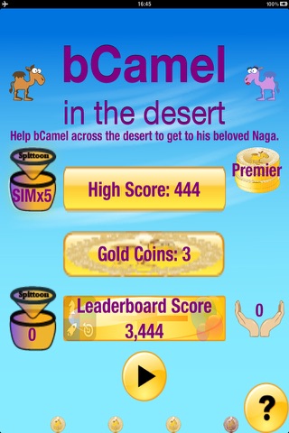 bCamel in the desert screenshot 2