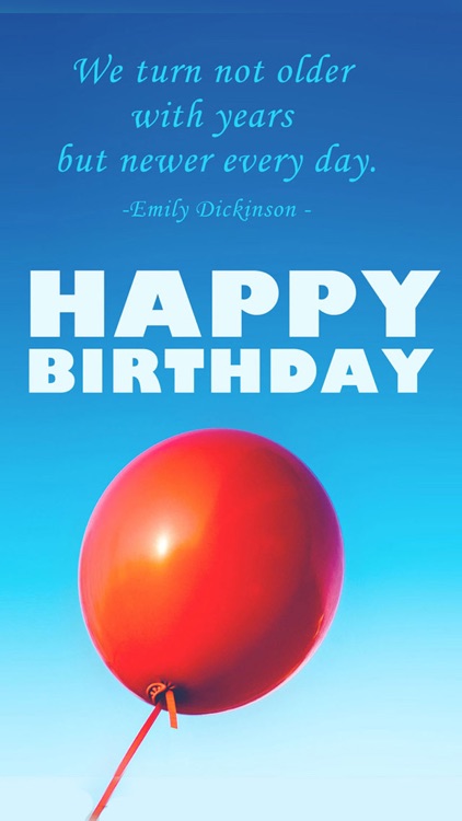 Birthday Greeting Cards - Happy Birthday Greetings & Picture Quotes screenshot-3