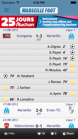 Marseille Foot Infos(圖4)-速報App