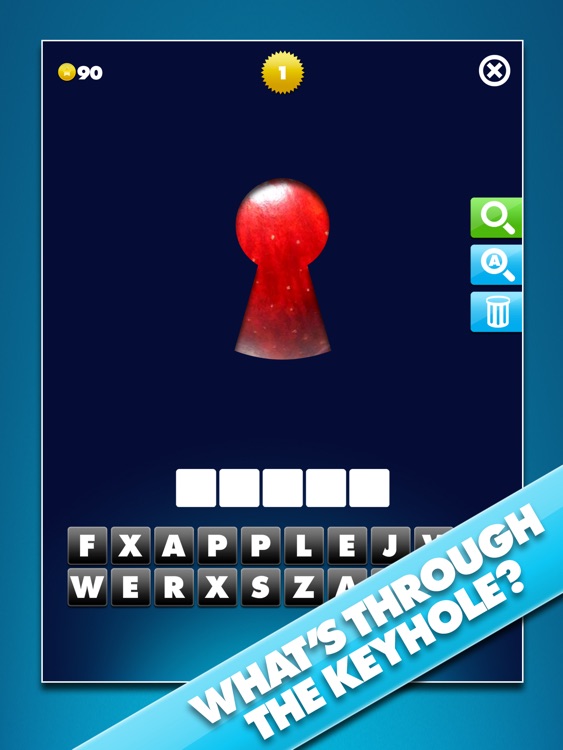 Through The Keyhole - Peek at the pic and guess the word screenshot-0