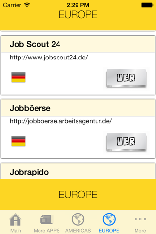 Búsqueda de empleo: Listado de enlaces a portales para encontrar trabajo screenshot 3