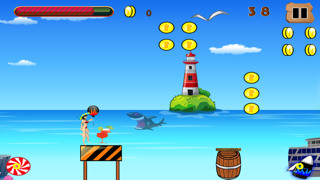 How to cancel & delete Bikini Beach Shark Jump Escape from iphone & ipad 4