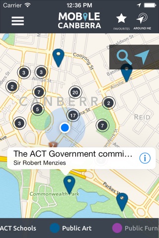 Mobile Canberra: An ACT Government/NICTA eGOV Cluster Initiative screenshot 3