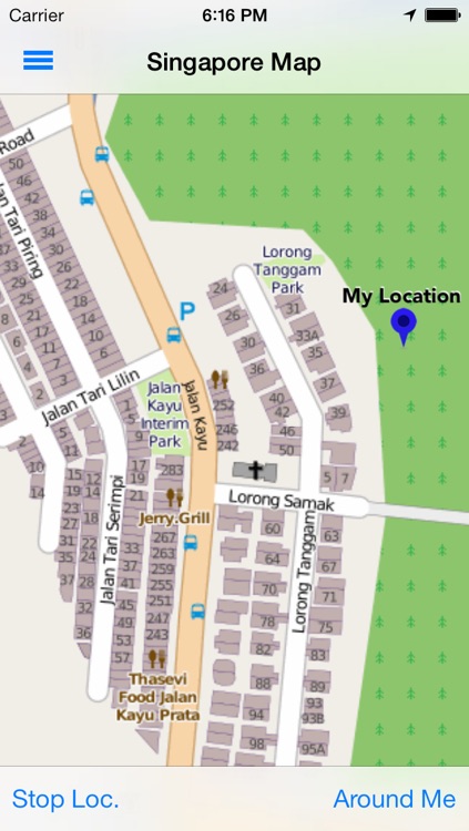 Singapore City Map Offline - MapOff