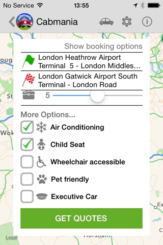 Cabmania UK screenshot 4