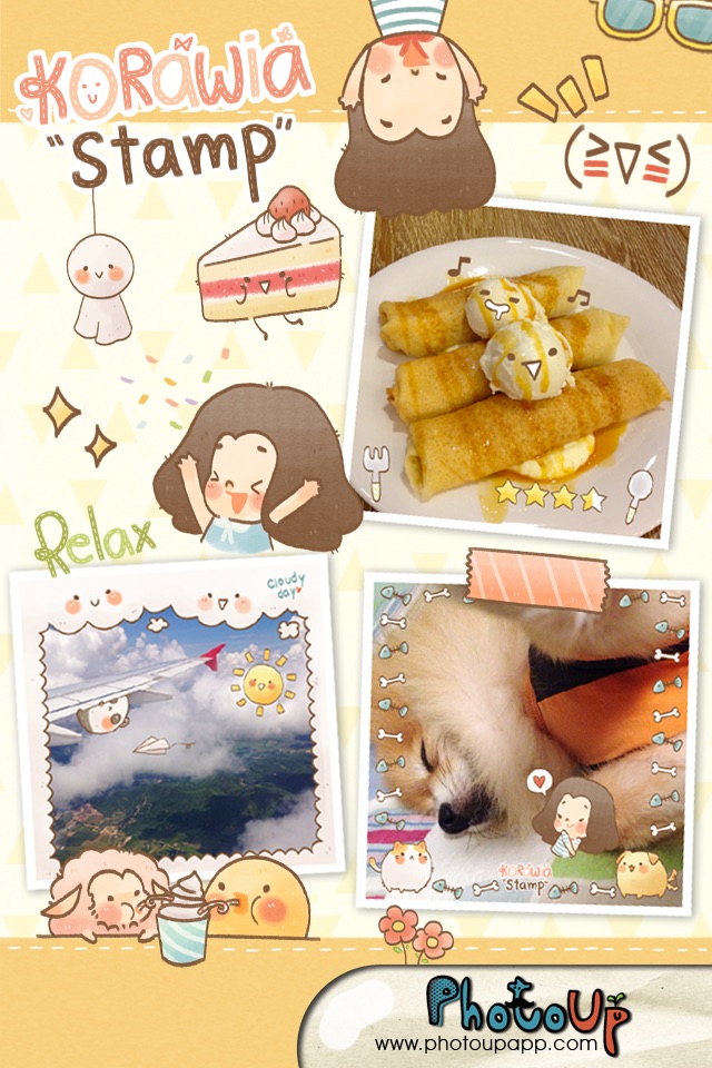 Korawia Stamp by PhotoUp - Cute Stamps Frame Filter photo decoration app screenshot 3