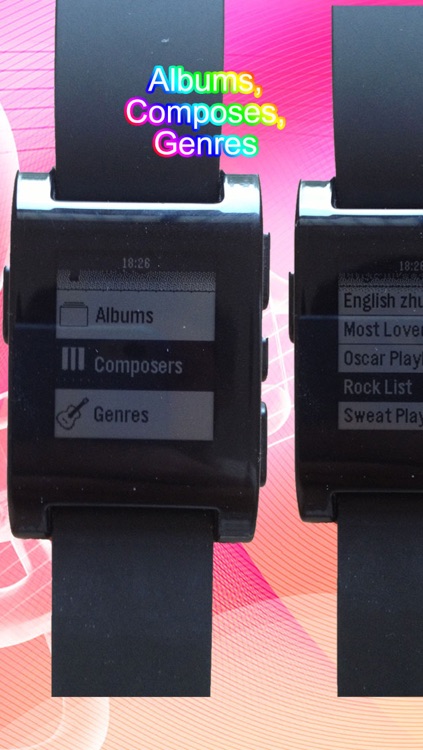 Music for Pebble Smartwatch: Remote Song Control and View screenshot-3