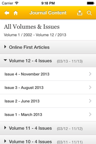 UAIS Journal screenshot 4