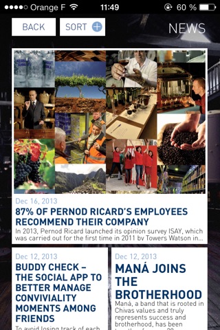 Pernod Ricard: Connected screenshot 2