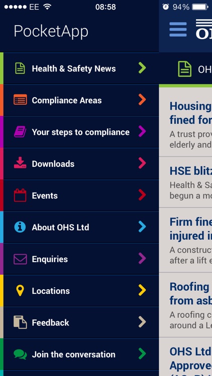 OHS Ltd – The Health & Safety PocketApp